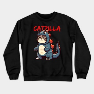 Catzilla Crewneck Sweatshirt